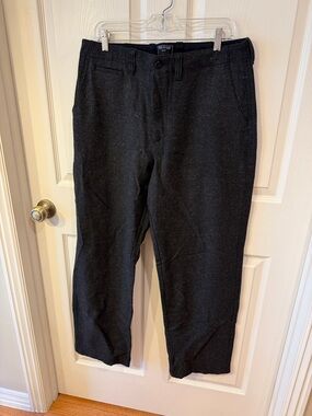 Todd Snyder Donegal Tweed Black Trousers Pants Sz 33/32.  NWOT